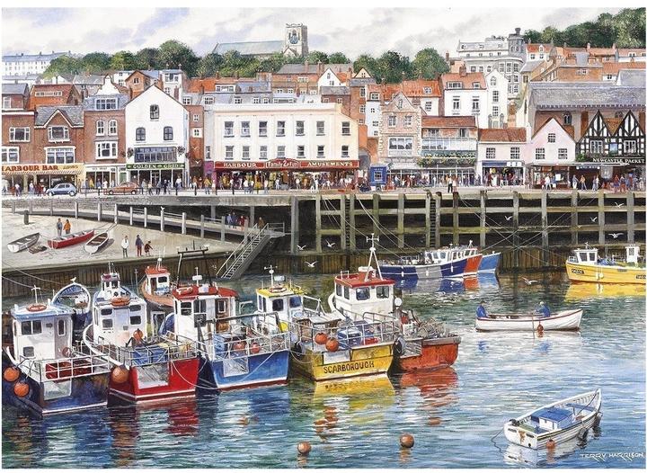 Actual product image Gibsons Jigsaw Puzzle Scarborough, Yorkshire 1000 pieces (1000 pieces)