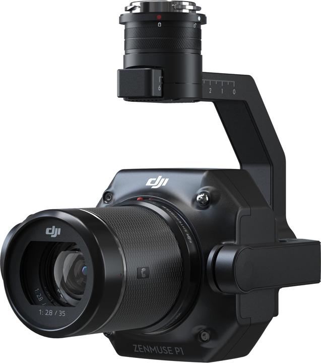 Actual product image DJI Zenmuse P1 gimbal camera 4K Ultra HD 45 MP Black (Drone camera, DJI Matrice 300 RTK)