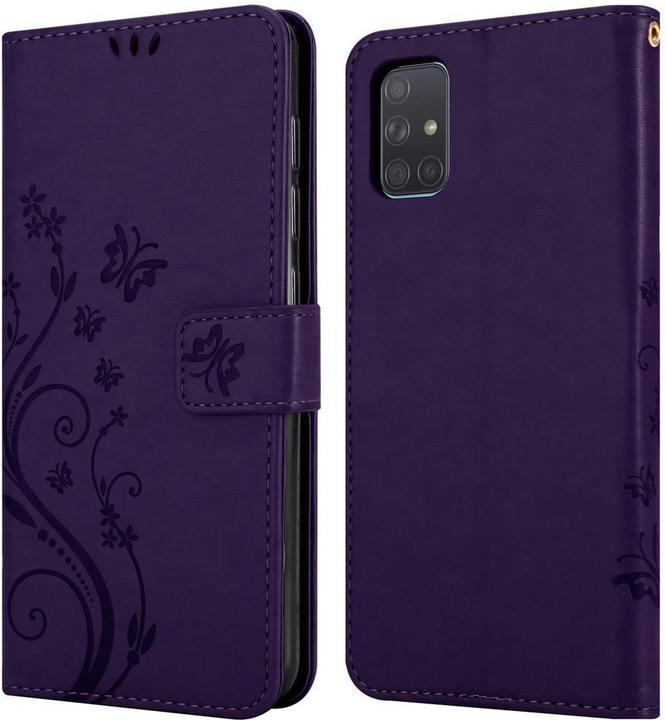 Produktbild Cadorabo Flower Book Cover (Samsung Galaxy A71)