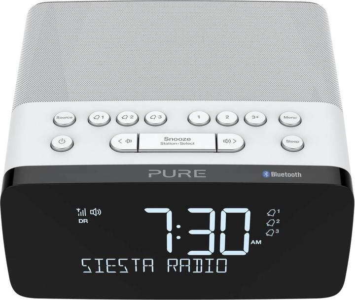 Actual product image Pure Siesta DAB clock radio with Wireless Charge