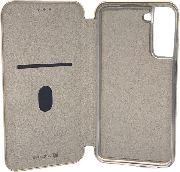 Productafbeelding Evelatus Samsung Samsung S22 Plus Boekentasje Goud (Samsung Galaxy S22+)