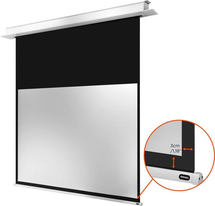 Immagine prodotto Celexon Elettrico Professional Plus da incasso a soffitto - Schermo - Montabile a soffitto - (74.41", 16:10)
