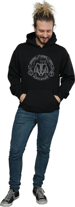 Image du produit - Sweat à capuche HUFFLEPUFF SEAL - Homme (3XL)