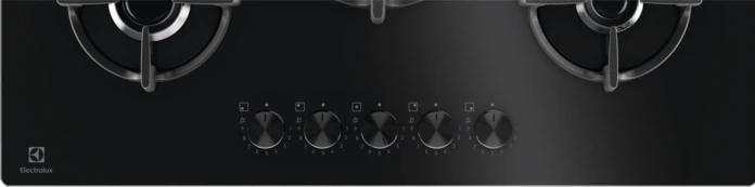 Immagine prodotto Electrolux EGG75372K Nero Superficie piana 75 cm Gas 5 Fornello(i)