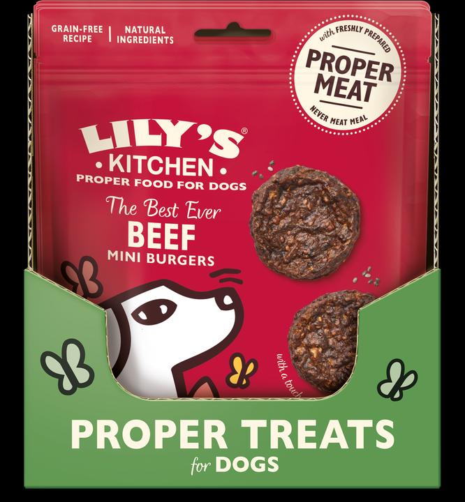 Produktbild Lily's Kitchen Rindfleisch Mini Burger (Adult, 1 Stk., 70 g)