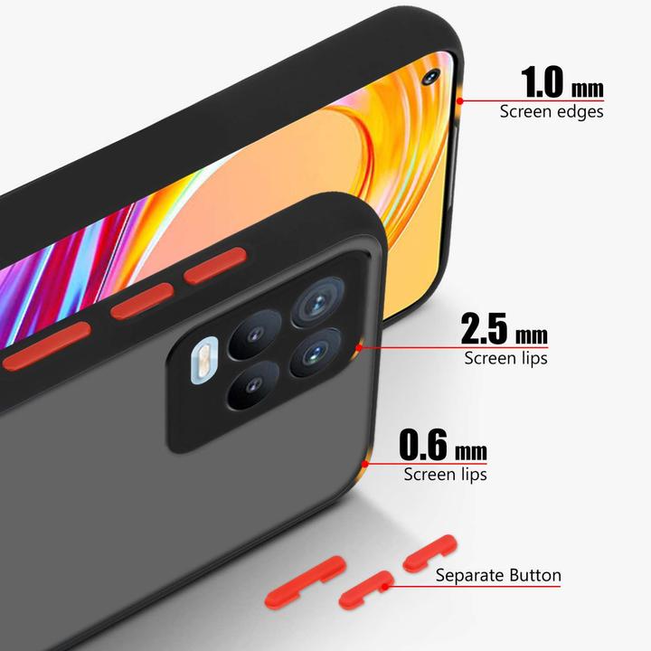 Produktbild Cadorabo Hülle für Realme 8 4G / 8 PRO Matt Design (realme 8, Realme 8 Pro)