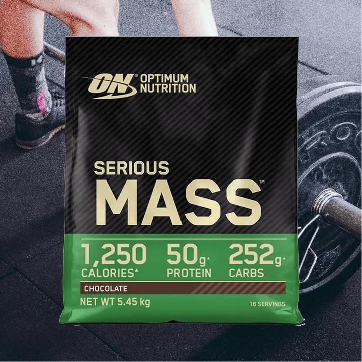 Actual product image Optimum Nutrition Serious Mass (Chocolate, 1 pcs., 5454 g)