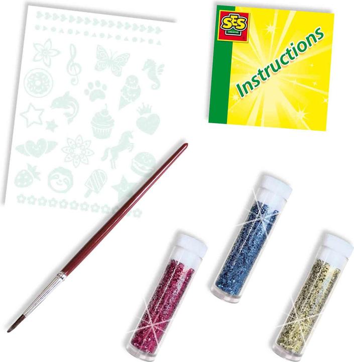 Actual product image Ses Fashion glitter tattoos