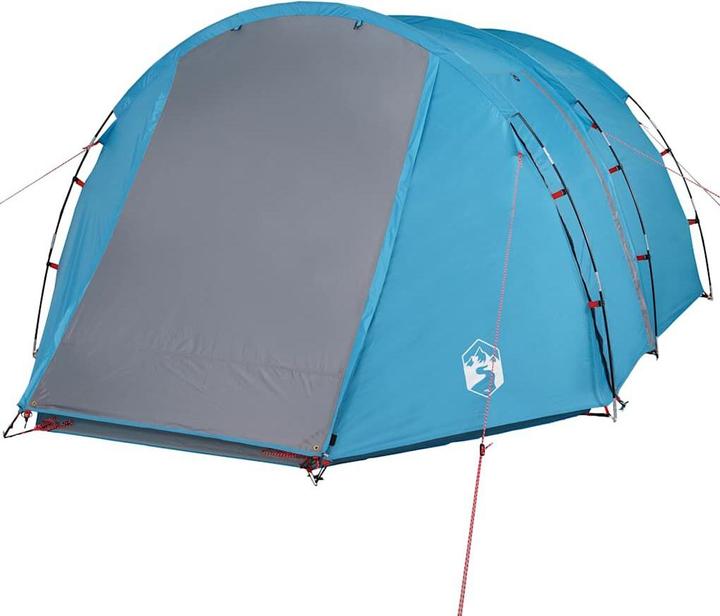 Immagine prodotto VidaXL Tenda da campeggio 4 persone 420 x 260 x 153 cm 185T Taffeta (Tenda a cupola, 8 kg, 4 persone)