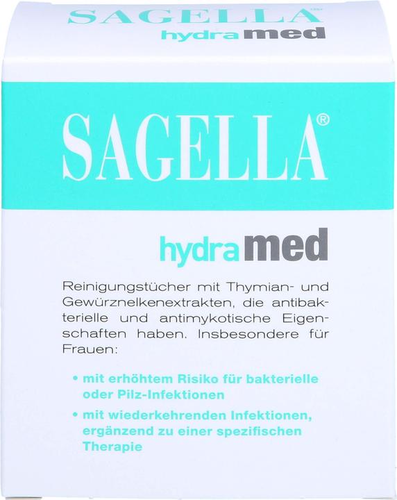 Immagine prodotto Sagella hydramed, 10 pz TUE (Salviette intime)