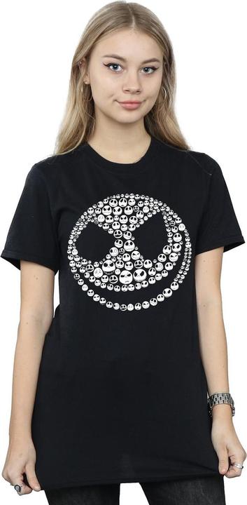 Immagine prodotto Disney Nightmare Before Christmas Jack Skull Collage Maglietta Ampia Donna (M)