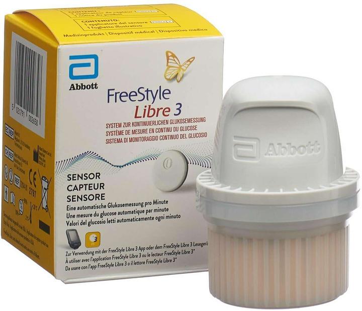 Actual product image Abbott Freestyle Libre 3 Sensor (Glucose monitors)