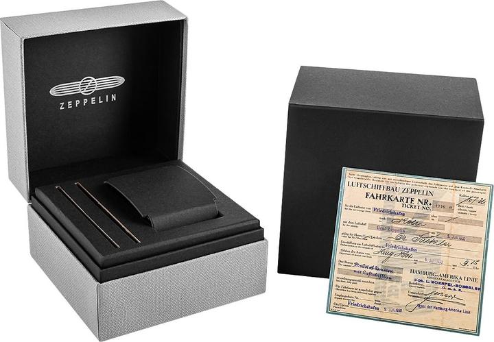 Actual product image Zeppelin LZ129 Hindenburg moon phase (Chronograph, 40 mm)