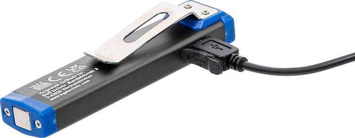 Actual product image BGS COB-LED Aluminum Mini Handheld Lamp (300 lm)
