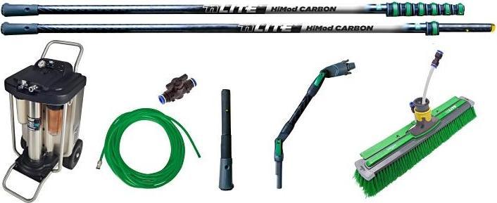 Actual product image Unger RONK1 HydroPower RO S entry-level HiMod Carbon SET high-quality 3-stage filtration, Boost Fun (Electrical connection)