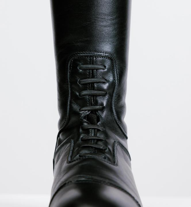Immagine prodotto Fouganza Reistiefel 900 Leder Damen schwarz (37)