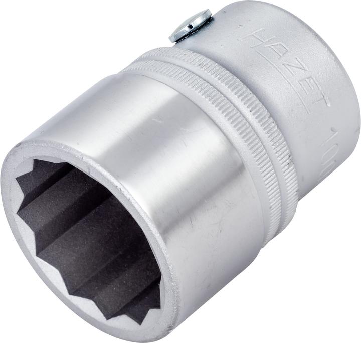 Immagine prodotto HAZET Inserto chiave a bussola ∙ a doppio esagono 1000Z-30 ∙ Attacco quadro, cavo, 20 mm (3/4 di po… (30 mm)