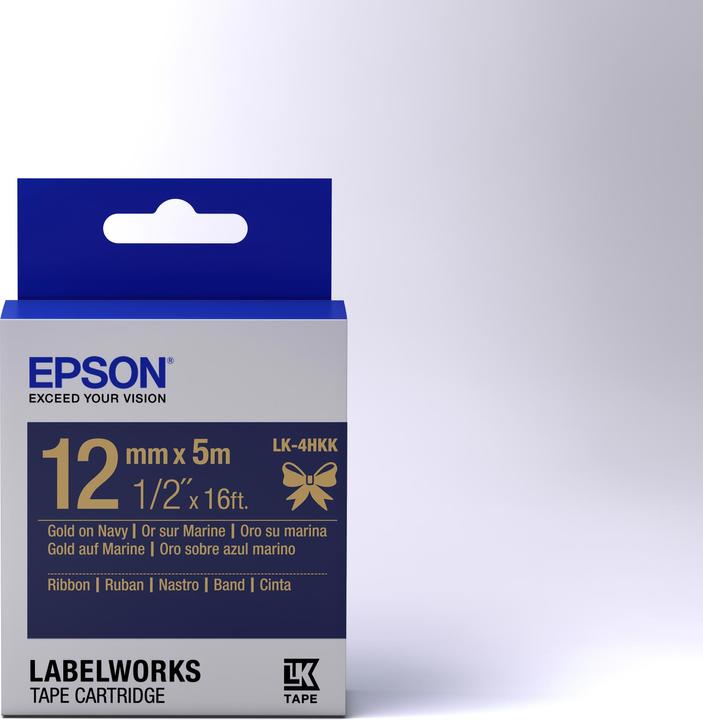 Produktbild Epson Etikettenkassette Lk-4hkk (1.20 cm, Blau)