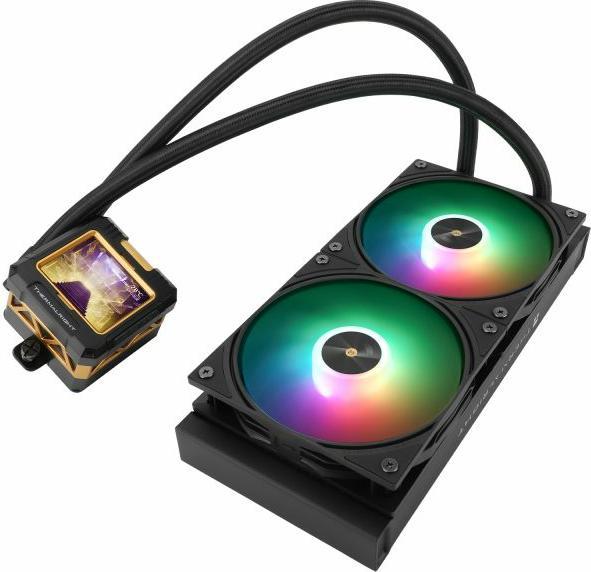 Actual product image Thermalright Frozen Warframe 240 Computer case, Processor All-in-one liquid cooler 12 cm Black 1...