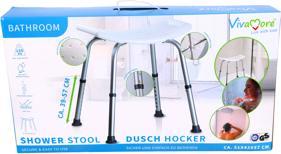 Image du produit Vivamore Chaise de douche 51x45x56cm (150 kg)