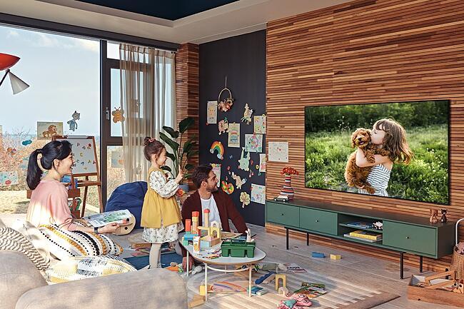 Actual product image Samsung QE85Q60A (85", Q60A, QLED, 4K, 2021)