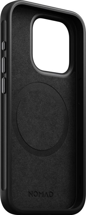 Actual product image Nomad Back Cover Modern Leather iPhone 15 Pro Black (Apple iPhone 15 Pro)