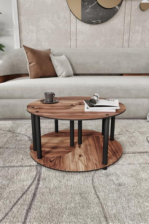 Image du produit Hanah Home Yin Yang Coffee Table 2 Set (70 x 38 x 70 cm)