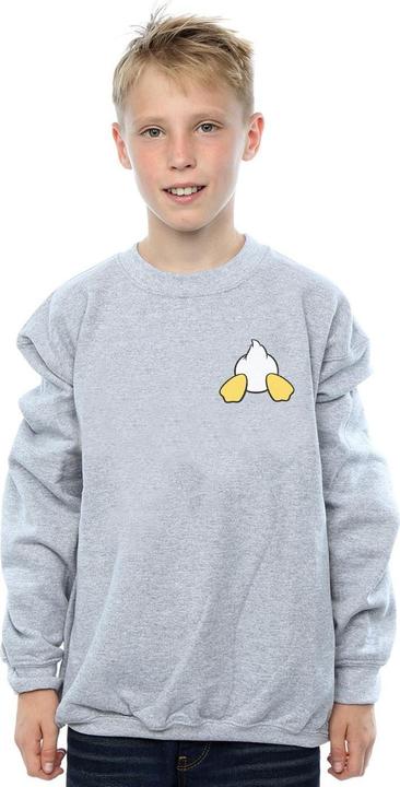 Actual product image Disney Boys Donald Duck Backside Breast Print Sweatshirt (140, 146)