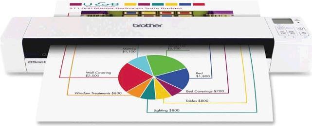 Actual product image Brother Ds-820w (WLAN, USB)