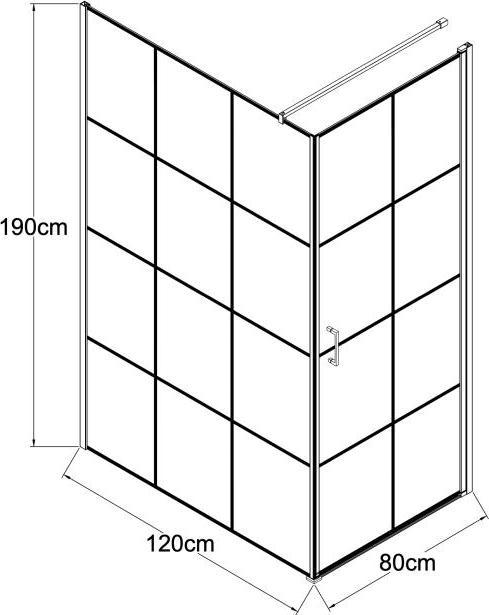 Image du produit Shower Design Caparica (80 cm, 120 cm, 190 cm)