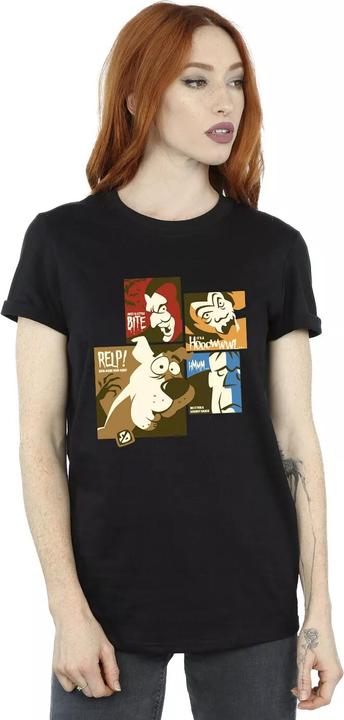 Immagine prodotto Scooby Doo Maglietta Ampia Quadrati Donna (XXL)