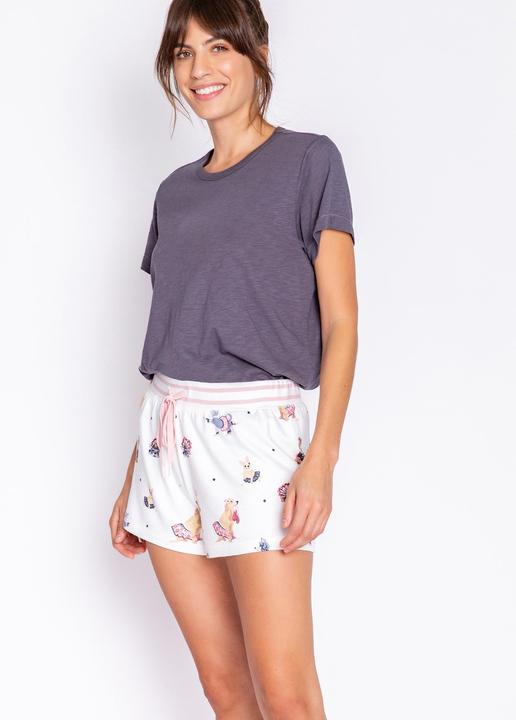 Image du produit Pj Salvage Shorts blanc/Ã petits motifs (40)