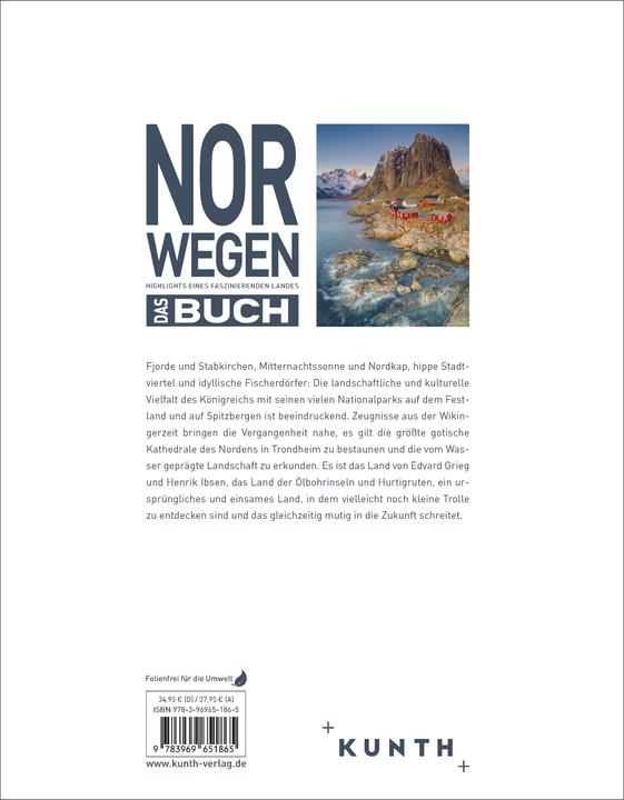 Actual product image Norwegen. Das Buch (German, Maria Guntermann, Dörte Sasse, Andrea Lammert, Melanie Goldman, 2024)