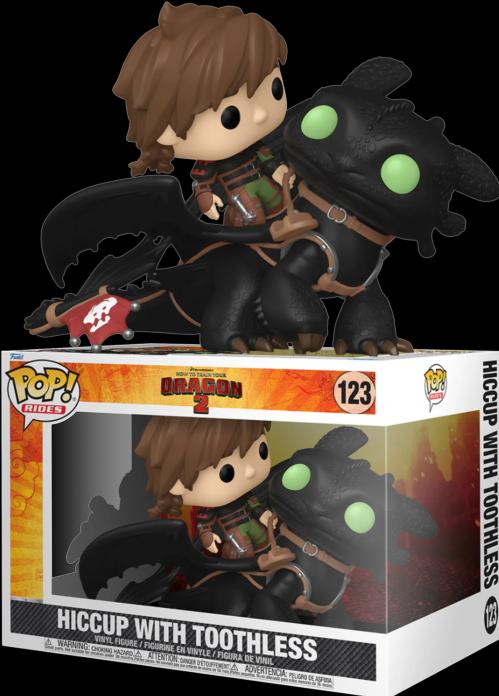 Produktbild Funko Hicks & Ohnezahn Rides