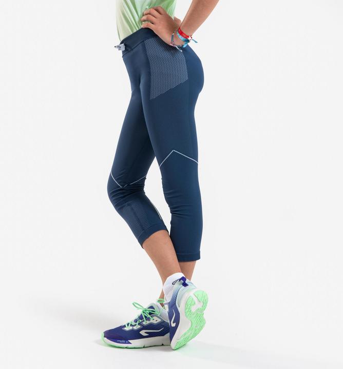 Image du produit Kiprun Corsaire de running fille - confort 500 bleu marine (12, 13, 14)