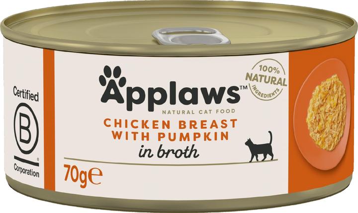 Immagine prodotto Applaws Petto di pollo in scatola e zucca (Adulto, 1 pz., 156 g)