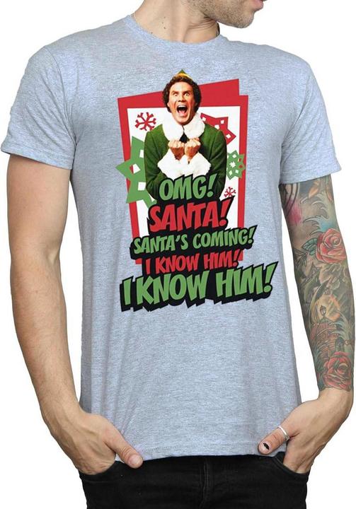 Image du produit Elf - T-shirt OMG SANTA - Homme (3XL)