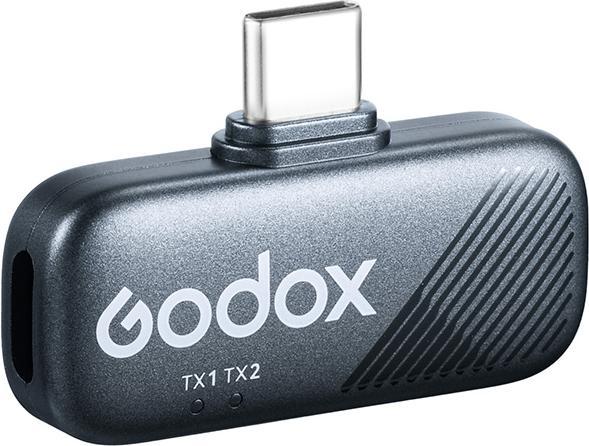 Productafbeelding Godox Cube C Combo Kit2 2.4GHz Wireless Microphone System