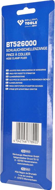 Produktbild Brilliant Tools Schlauchschellenzange (273 mm)