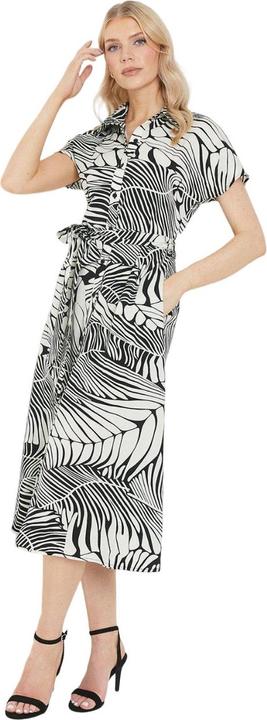 Immagine prodotto Principles Vestito Midi a Camicia Stampa Foglia Donna (46 D)