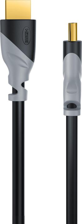 Produktbild CSL HDMI Kabel 2.0b - 4k Ultra HD 2160p - High Speed - 3D Ready - 3 fach geschirmt - HDMI 2.0b 2.0a 2.0 (2 m, HDMI)