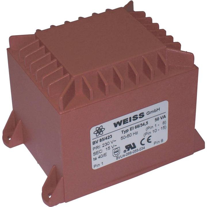 Weiss Elektrotechnik EI 66-Printtransformator 50 VA