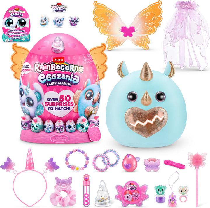 Image du produit Zuru Rainbocorn Eggzania Délire de fée (36.20 cm)