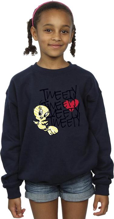 Immagine prodotto Looney Tunes Tweety Love Heart Felpa Ragazze (116)