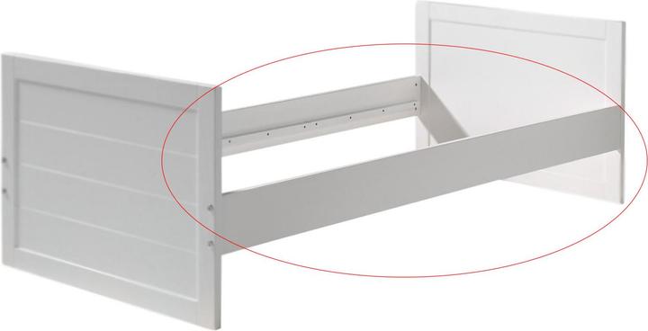 Image du produit Vipack Côtés transformables pour le lit bébé Erik