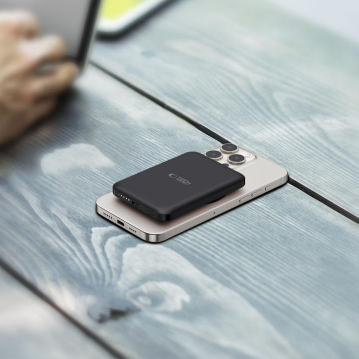 Produktbild Tech Powerbank technischer Schutz PB10 LifeMag 5000 mAh Schwarz (5000 mAh, 15 W)