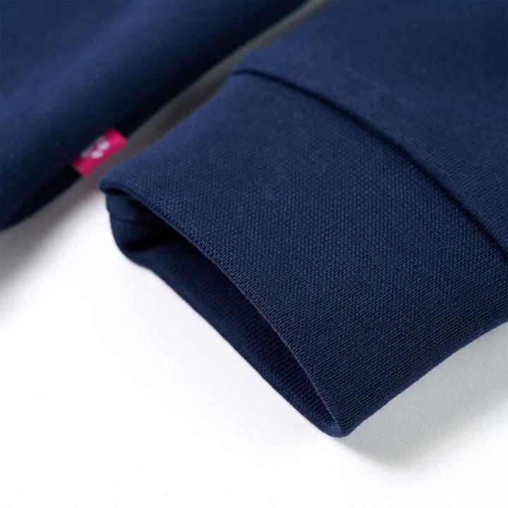Produktbild VidaXL Kinder-Sweatshirt Marineblau 104,Material: 95 % Baumwolle. 5 (104)
