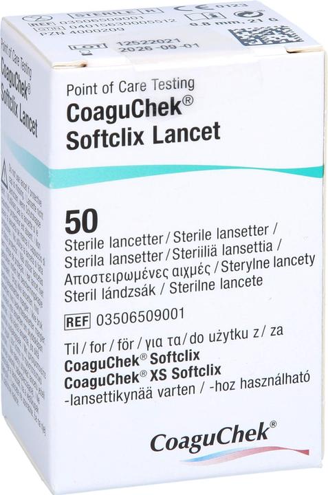 Image du produit CoaguChek SoftClix lancettes (Lancette)