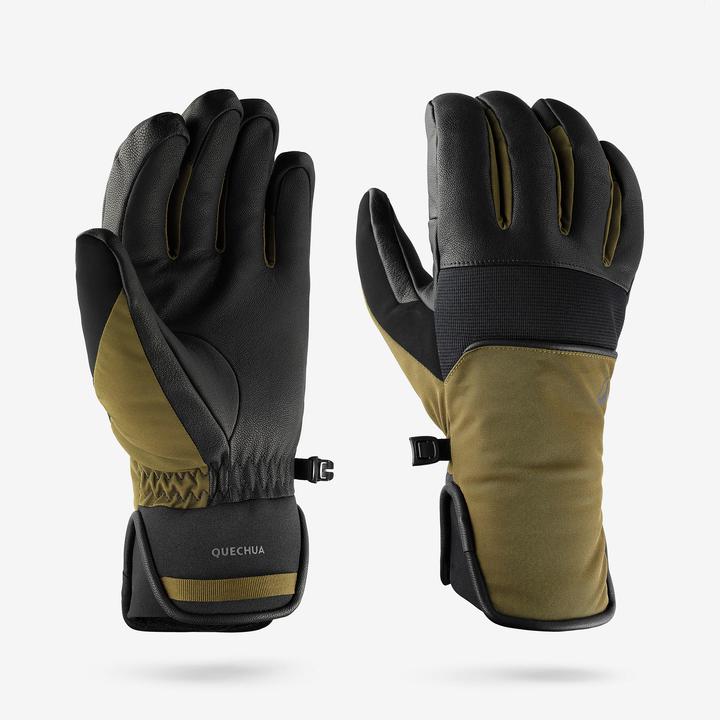 Produktbild Wedze Skihandschuhe Erwachsene - 550 khaki (L)