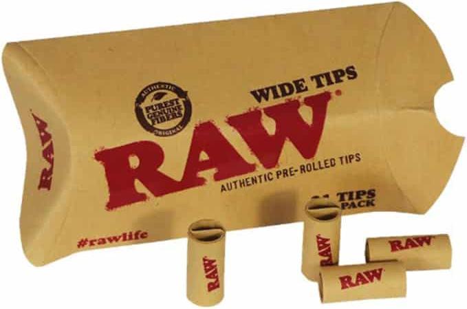 Produktbild RAW 21 x Wide Prerolled Tips